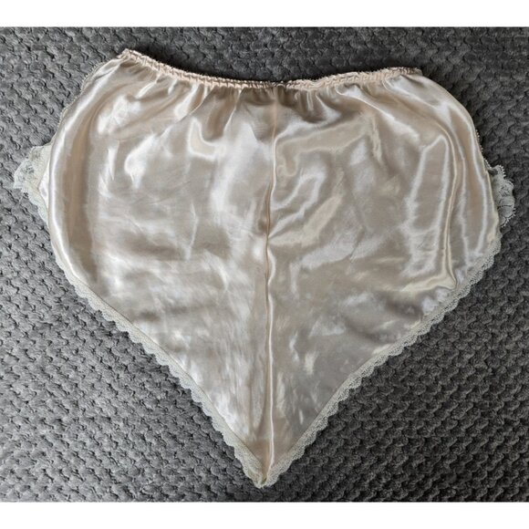 Vtg Valentino Intimo Satin Polka Dot Tap Pants French Knickers Size M - Picture 2 of 9